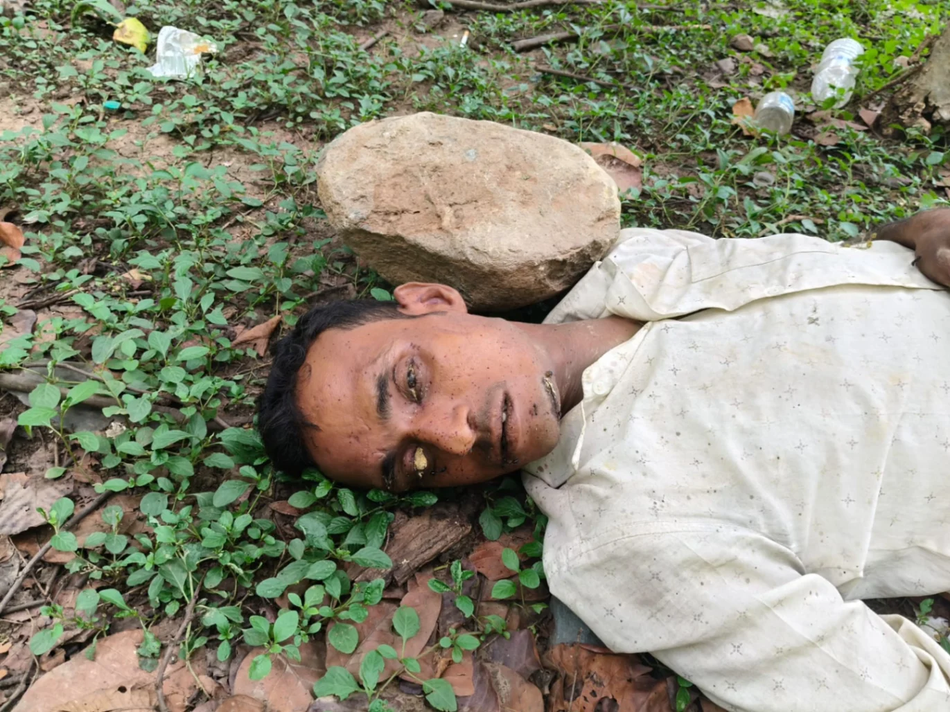 बोड़ला में NH-30 पर मिला अज्ञात शव, हत्या समेत सभी पहलुओं पर पुलिस की जांच जारी