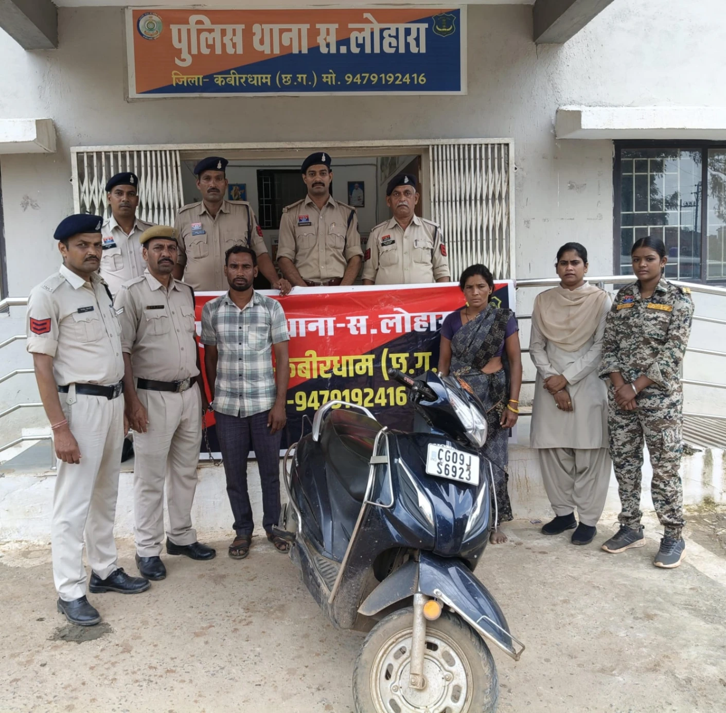 शराब और घरेलू विवाद बना हत्या की वजह, लोहारा पुलिस ने दोनों आरोपियों को किया गिरफ्तार